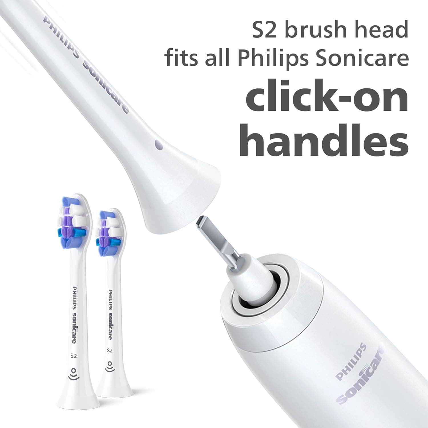 Buy Philips,Philips Sonicare Brush Heads, S2 Sensitive Brush Head with ultra-soft bristles for sensitive teeth and gums, White, 4-pack, (Model HX6054/10) - Gadcet UK | UK | London | Scotland | Wales| Near Me | Cheap | Pay In 3 | Toothbrushes