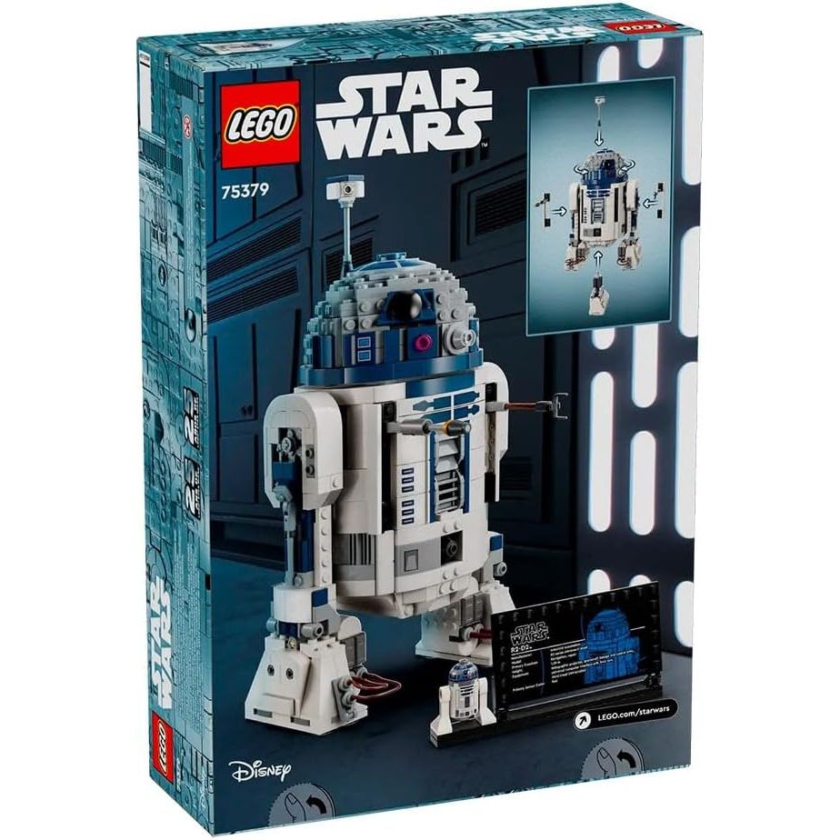 Buy LEGO,LEGO Star Wars 75379 R2-D2 Building Toy – Play & Display Droid Figure with Darth Malak Minifigure - Gadcet UK | UK | London | Scotland | Wales| Near Me | Cheap | Pay In 3 | Construction Set Toys