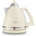 De’Longhi Argento Flora KBX3016.BG Kettle – 1.7L, 360° Swivel Base, Cream Beige