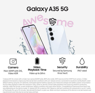 Buy Samsung,Samsung Galaxy A35 5G 256GB 8GB Awesome Navy SIM-Free Unlocked Mobile Phone - Gadcet UK | UK | London | Scotland | Wales| Near Me | Cheap | Pay In 3 | Unlocked Mobile Phone