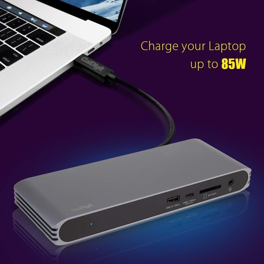 Buy CalDigit,CalDigit USB-C Pro Dock - 85W Charging, Thunderbolt 3, UHS II SD Card Slot, USB C Gen 2, USB A x 3, Dual DisplayPort 1.2, LAN, 3.5mm Audio for Thunderbolt and USB-C Computers 0.7 Meter Cable - Grey - Gadcet UK | UK | London | Scotland | Wales| Ireland | Near Me | Cheap | Pay In 3 | Electronics Accessories