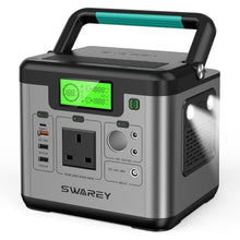Buy SWAREY,SWAREY S500 Portable Power Station – 518Wh / 500W (1000W Surge) - Gadcet UK | UK | London | Scotland | Wales| Near Me | Cheap | Pay In 3 | Power Stations