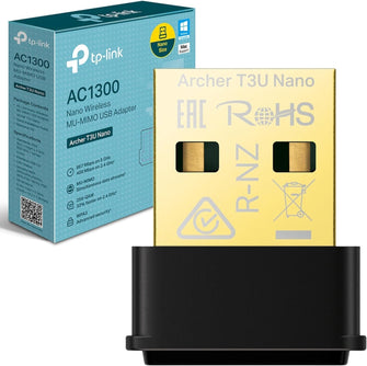 Buy TP-Link,TP-Link Archer T3U Nano AC1300 Wireless USB Adapter – Dual-Band, Miniature Design, MU-MIMO, WPA3 Security, Supports Windows & Mac OS - Gadcet UK | UK | London | Scotland | Wales| Near Me | Cheap | Pay In 3 | Network Cards & Adapters