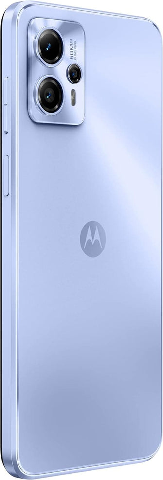 Buy Motorola,Motorola Moto (g13, 6.5 Inch 90 Hz HD+ Display, 50 MP Quad Pixel Camera, Dolby Atmos Stereo Speakers, 5000 mAh Battery, TurboPower Charging, 4/128 GB, Dual SIM), Lavender Blue - Gadcet UK | UK | London | Scotland | Wales| Near Me | Cheap | Pay In 3 | Mobile Phone