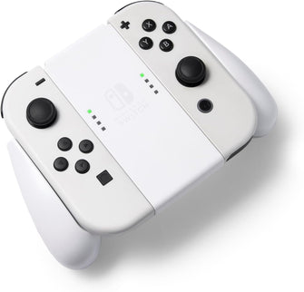 Buy PowerA,PowerA Joy-Con Comfort Grip for Nintendo Switch & OLED – Rubberised Handle, Secure Sliding Design, Officially Licensed – White - Gadcet UK | UK | London | Scotland | Wales| Near Me | Cheap | Pay In 3 | Nintendo Accessories