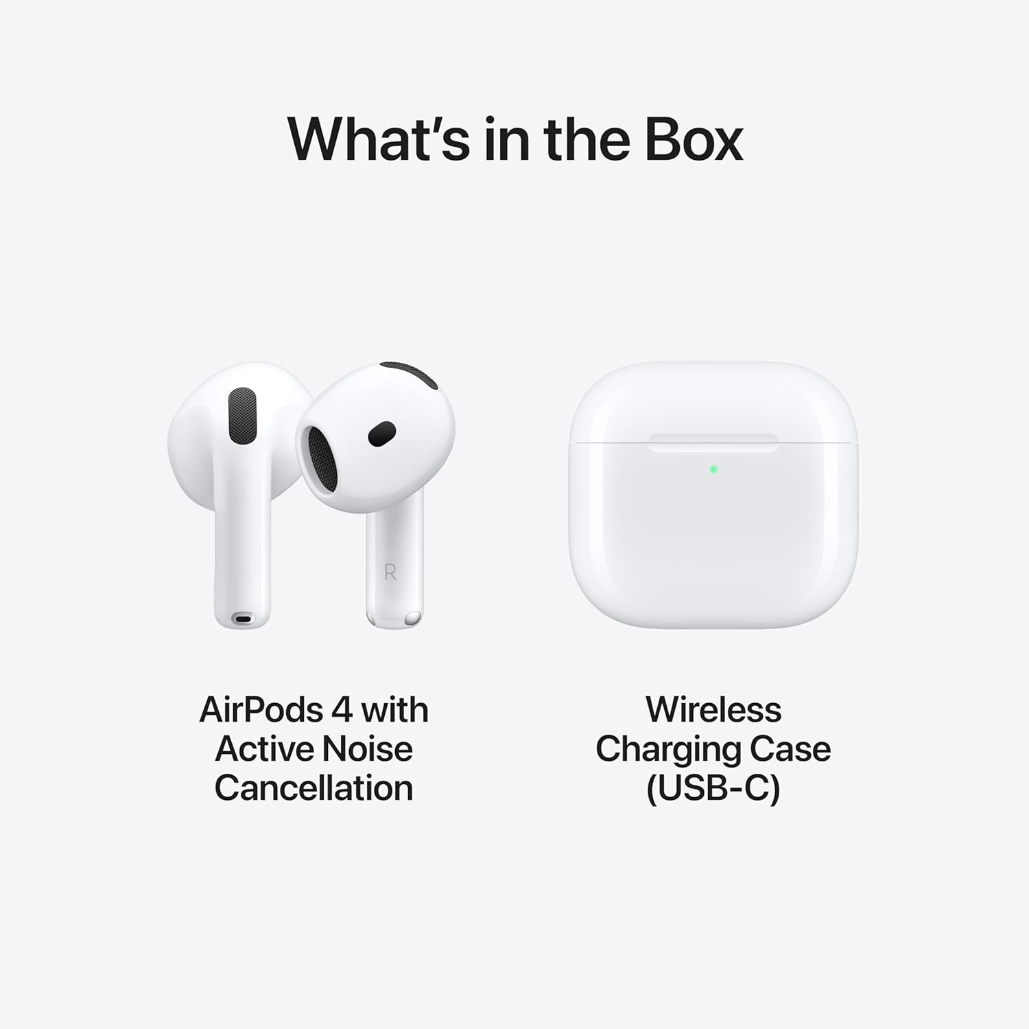 Buy Ecat Tech Ltd,Apple AirPods 4 with ANC & USB-C Charging Case - Gadcet UK | UK | London | Scotland | Wales| Near Me | Cheap | Pay In 3 | In-Ear Headphones