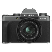Buy FUJIFILM,Fujifilm X-T200 Mirrorless Camera – XC 15-45mm Lens, Dark Silver - Gadcet UK | UK | London | Scotland | Wales| Near Me | Cheap | Pay In 3 | Mirrorless Digital Cameras