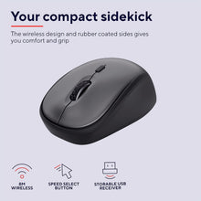 Buy Trust,Trust Yvi+ Silent Wireless Mouse – Sustainable, Compact, and Quiet - Gadcet UK | UK | London | Scotland | Wales| Near Me | Cheap | Pay In 3 | Keyboard & Mouse