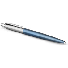 Buy Parker,Parker Jotter Ballpoint Pen: Waterloo Blue with Chrome Trim | Medium Blue Ink - Gadcet UK | UK | London | Scotland | Wales| Near Me | Cheap | Pay In 3 | Ballpoint Pens