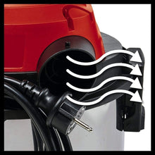 Buy Einhell,Einhell TC-VC 1820 S Wet and Dry Vacuum Cleaner - 1250 W, 20 L Stainless Steel Tank, Blow Connection, 4 Castors, 36 mm Suction Hose with Extension, Floor Nozzle, and Filters - Gadcet UK | UK | London | Scotland | Wales| Near Me | Cheap | Pay In 3 | Vacuums