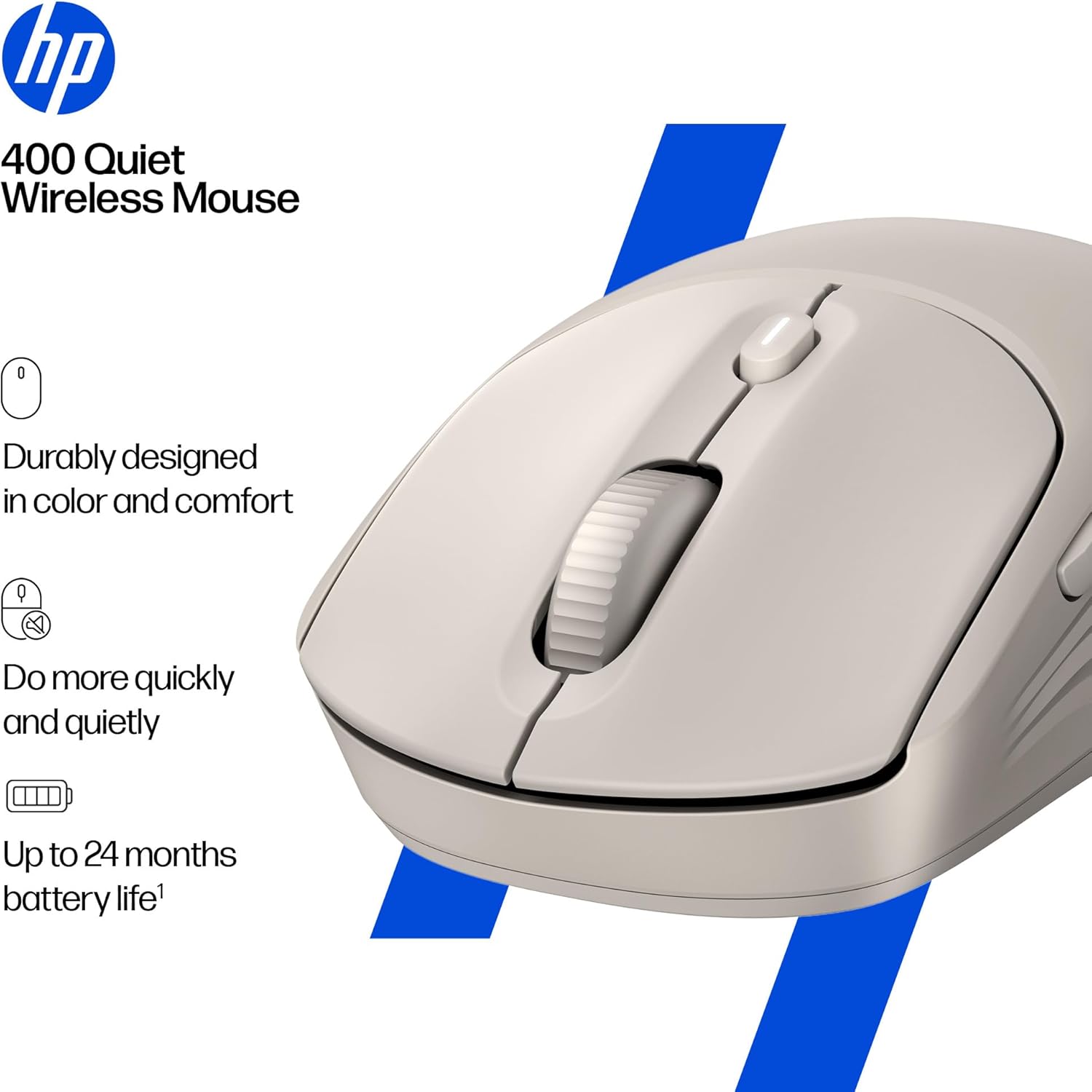 Buy HP,HP 400 Quiet Wireless Mouse – Dual Bluetooth & 2.4GHz USB, Silent Clicks, 6000 DPI (Maple) - Gadcet UK | UK | London | Scotland | Wales| Near Me | Cheap | Pay In 3 | Mice & Trackballs
