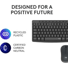 Buy Logitech,Logitech MK295 Silent Wireless Mouse & Keyboard Combo - QWERTY UK English Layout - Black - Gadcet UK | UK | London | Scotland | Wales| Ireland | Near Me | Cheap | Pay In 3 | Keyboard & Mouse