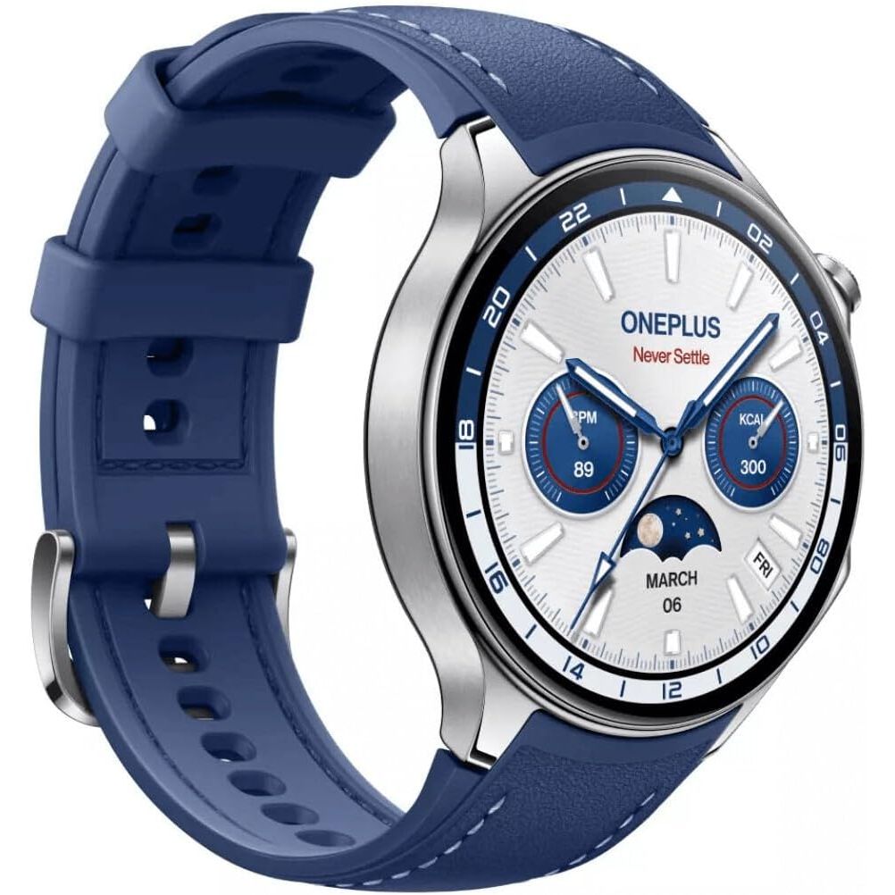 Buy OnePlus,OnePlus Watch 2 Nordic Blue Edition 46mm Smart Watch - Gadcet UK | UK | London | Scotland | Wales| Near Me | Cheap | Pay In 3 | Smart Watches