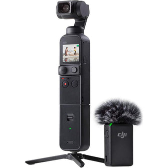 Buy DJI,DJI Pocket 2 Creator Combo - 3-Axis Handheld Gimbal Stabilizer with 4K Camera, 64MP Photo, HDR, Time Lapse, Slow Motion, Noise Reduction - Black - Gadcet UK | UK | London | Scotland | Wales| Near Me | Cheap | Pay In 3 | Camera Stabilizers & Supports