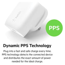 Buy Belkin,Belkin 30W USB C wall charger with PPS, Power Delivery, USB-IF certified PD 3.0, fast charger plug for iPhone 15, Plus, Pro, Pro Max, Samsung Galaxy S23, iPad, AirPods, MacBook, Google Pixel and More - Gadcet UK | UK | London | Scotland | Wales| Near Me | Cheap | Pay In 3 | Power Adapters & Chargers