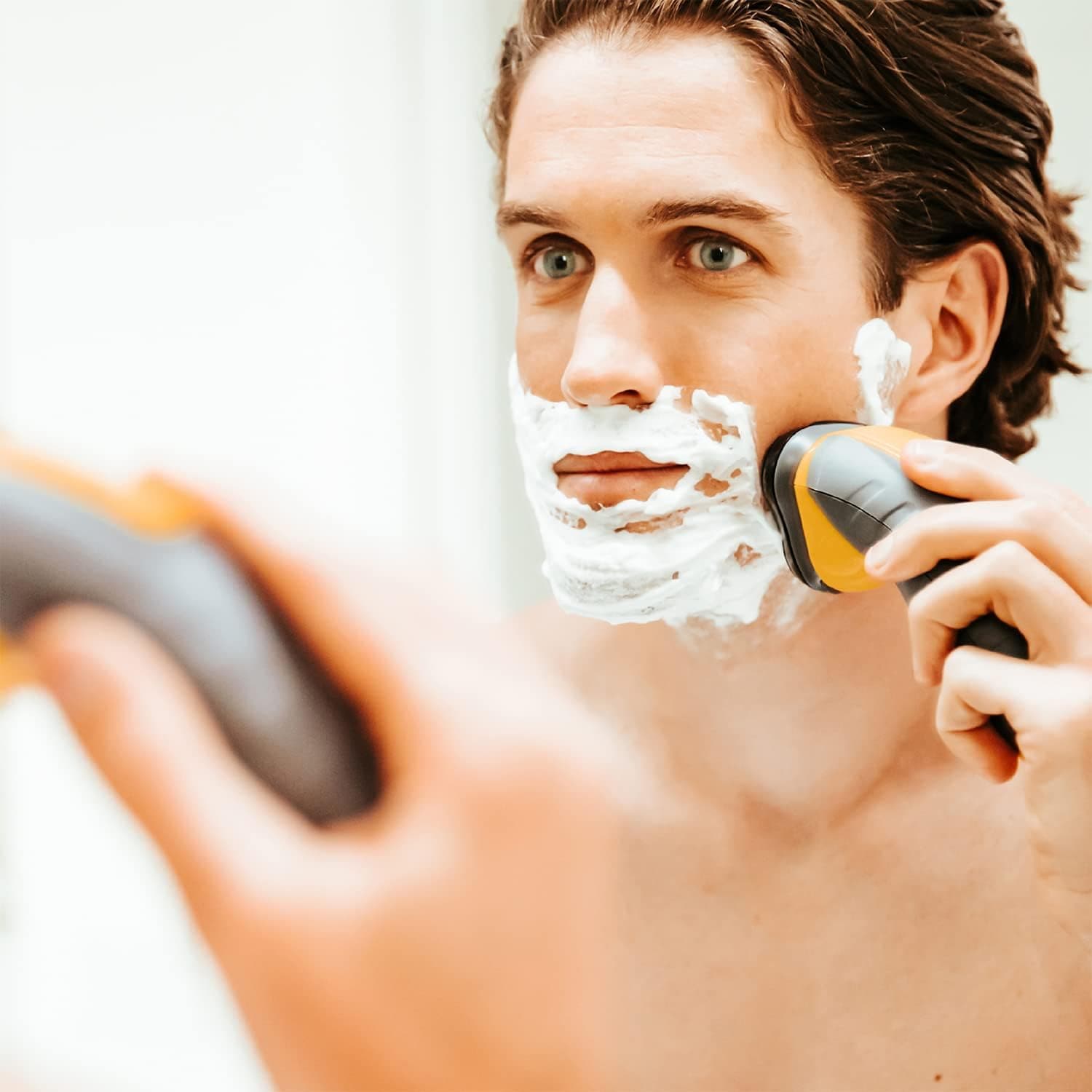 Buy Remington,Remington Virtually Indestructible Wet & Dry Mens Electric Rotary Shaver (100% Waterproof, Pop up detail trimmer, 3 Day stubble styler guard, 60min usage, 4hr charge, Cordless, USB Charging) PR1855 - Gadcet UK | UK | London | Scotland | Wales| Near Me | Cheap | Pay In 3 | Health & Beauty