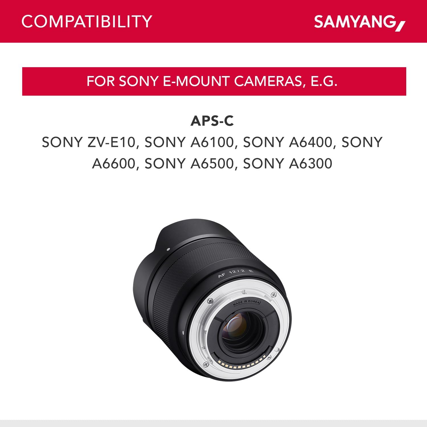 Buy Samyang,Samyang AF 12mm f/2.0 Autofocus Lens for Sony E-mount - Gadcet UK | UK | London | Scotland | Wales| Near Me | Cheap | Pay In 3 | Camera Lenses
