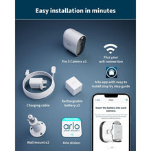 Buy Arlo,Arlo Pro 5 Outdoor Wireless Security Camera – 2K, Battery Powered (2-Camera Kit, White) - Gadcet UK | UK | London | Scotland | Wales| Near Me | Cheap | Pay In 3 | Surveillance Cameras