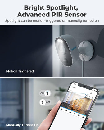 Buy Reolink,Reolink Spotlight Camera - Full-Color Night Vision - WiFi - Security Outdoor Camera - Gadcet UK | UK | London | Scotland | Wales| Ireland | Near Me | Cheap | Pay In 3 | Security Monitors & Recorders
