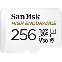 Buy Sandisk,SanDisk 256GB High Endurance microSDXC card for IP cams & dash cams + SD adapter up to 20,000 Hours Full HD / 4K videos up to 100 MB/s UHS-I Class 10 U3 V30 - Gadcet UK | UK | London | Scotland | Wales| Near Me | Cheap | Pay In 3 | Flash Memory Cards