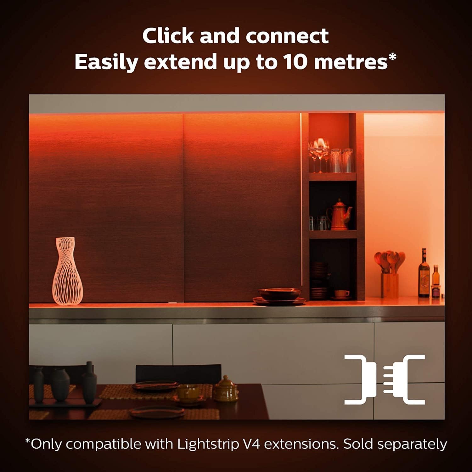 Buy Philips,Philips Hue Lightstrip Extension V4 1m - White & Colour Ambiance Smart LED, Bluetooth, Alexa, Google Assistant & HomeKit Compatible - Gadcet UK | UK | London | Scotland | Wales| Near Me | Cheap | Pay In 3 | LED Light Bulbs