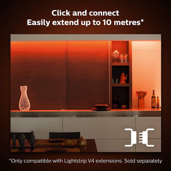 Buy Philips,Philips Hue Lightstrip Extension V4 1m - White & Colour Ambiance Smart LED, Bluetooth, Alexa, Google Assistant & HomeKit Compatible - Gadcet UK | UK | London | Scotland | Wales| Near Me | Cheap | Pay In 3 | LED Light Bulbs