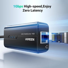 Buy UGREEN,UGREEN 4-in-1 USB Hub to Ethernet Adapter – Gigabit Ethernet, 3 USB 3.0 Ports, Plug & Play for MacBook Pro, Steam Deck, Switch, Windows - Gadcet UK | UK | London | Scotland | Wales| Near Me | Cheap | Pay In 3 | USB & FireWire Hubs