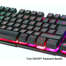 Buy Bakth,BAKTH Rainbow LED Backlit Gaming Keyboard & Mouse Combo – Mechanical-Feel USB Wired Set - Gadcet UK | UK | London | Scotland | Wales| Near Me | Cheap | Pay In 3 | Keyboard & Mouse Set