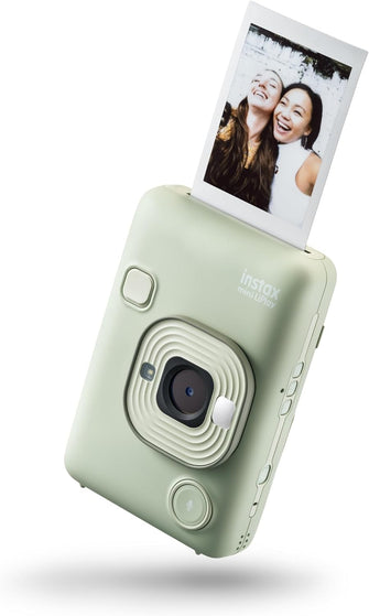 Buy FUJIFILM,INSTAX Mini LiPlay Hybrid Instant Camera - 2.7" LCD, Micro SD, USB-C Charging, Matcha Green - Gadcet UK | UK | London | Scotland | Wales| Near Me | Cheap | Pay In 3 | Instant Film Cameras