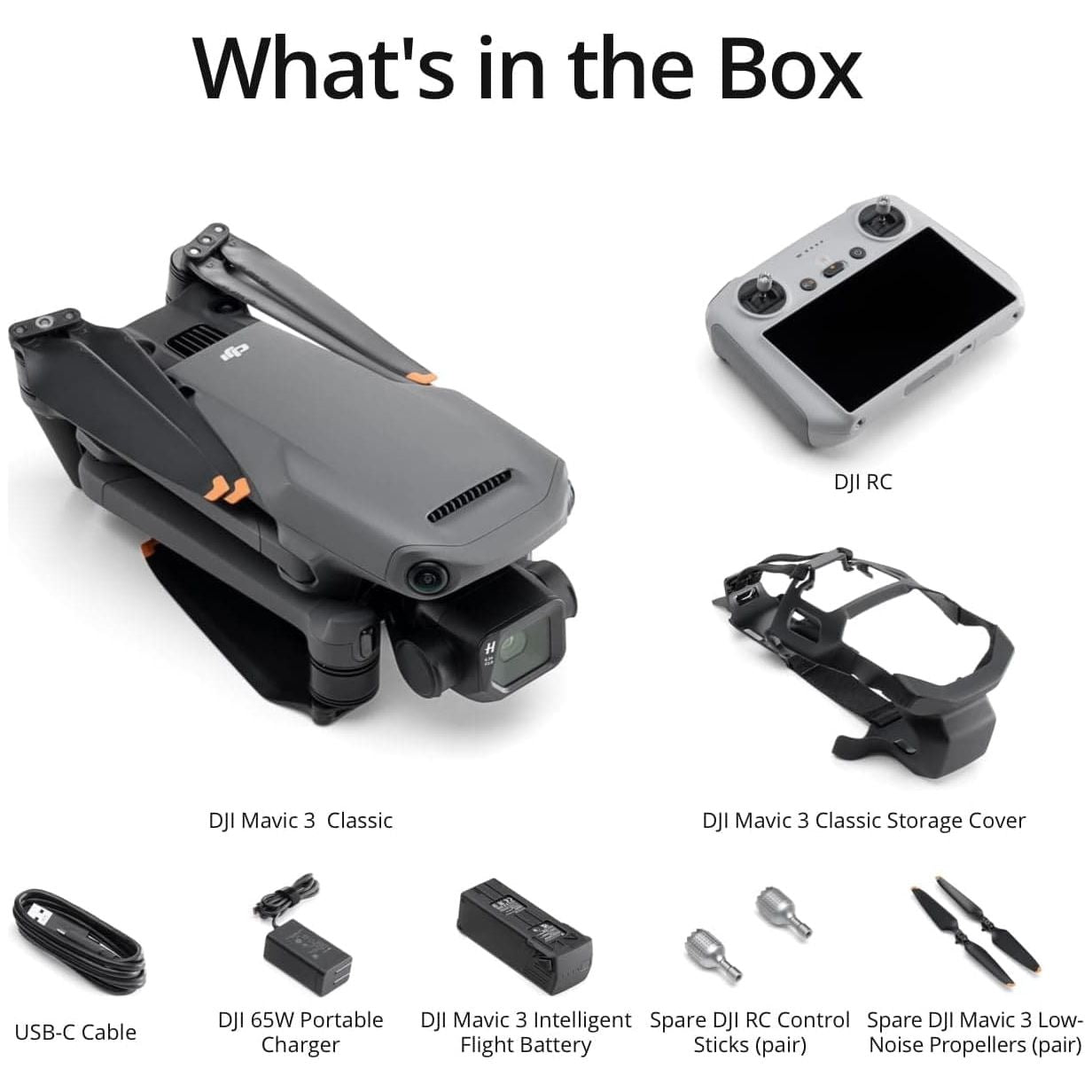 Buy DJI,DJI Mavic 3 Classic Drone with 4/3 CMOS Hasselblad Camera, 5.1K HD Video, 46-Min Flight, DJI RC Remote, Obstacle Sensing, 15km Range - Gadcet UK | UK | London | Scotland | Wales| Near Me | Cheap | Pay In 3 | Remote & App-Controlled Devices