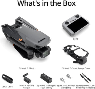 Buy DJI,DJI Mavic 3 Classic Drone with 4/3 CMOS Hasselblad Camera, 5.1K HD Video, 46-Min Flight, DJI RC Remote, Obstacle Sensing, 15km Range - Gadcet UK | UK | London | Scotland | Wales| Near Me | Cheap | Pay In 3 | Remote & App-Controlled Devices