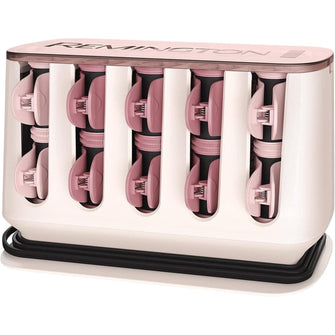 Buy Remington,Remington Proluxe Electric Heated Rollers with OptiHeat Technology that heats rollers and clips to set curls in 5 mins - 20 velvet flocked rollers – 8 medium (25mm) and 12 large (32mm), H9100 - Gadcet UK | UK | London | Scotland | Wales| Near Me | Cheap | Pay In 3 | Hair Care