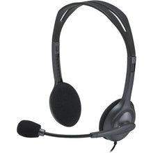 Buy Logitech,Logitech H111 Wired Headset, Stereo Headphones with Noise-Cancelling Microphone, 3.5 mm Audio Jack, PC/Mac/Laptop/Smartphone/Tablet - Black - Gadcet UK | UK | London | Scotland | Wales| Ireland | Near Me | Cheap | Pay In 3 | Headphones & Headsets