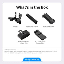 DJI RS 5 Camera Gimbal Stabilizer – Canon / Sony / Nikon / Fujifilm