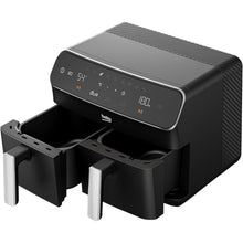 Buy Beko,Beko Dual Zone Air Fryer ExpertFry FRL5388B – 8.5L Capacity, Smart Finish, Match Cook, 9 Automatic Functions, Dehydrate, Black - Gadcet UK | UK | London | Scotland | Wales| Near Me | Cheap | Pay In 3 | Air Fryer & Grill