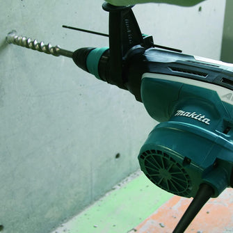 Makita HR5212C 240V AVT Rotary Demolition Hammer with Carry Case - Black/Blue