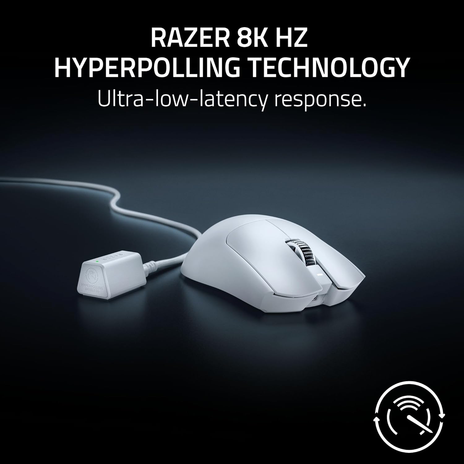 Buy Razer,Razer Viper V3 Pro Wireless Gaming Mouse – 8K HyperPolling, 55g, 35K DPI Sensor, 95hr Battery, White - Gadcet UK | UK | London | Scotland | Wales| Near Me | Cheap | Pay In 3 | Mice & Trackballs