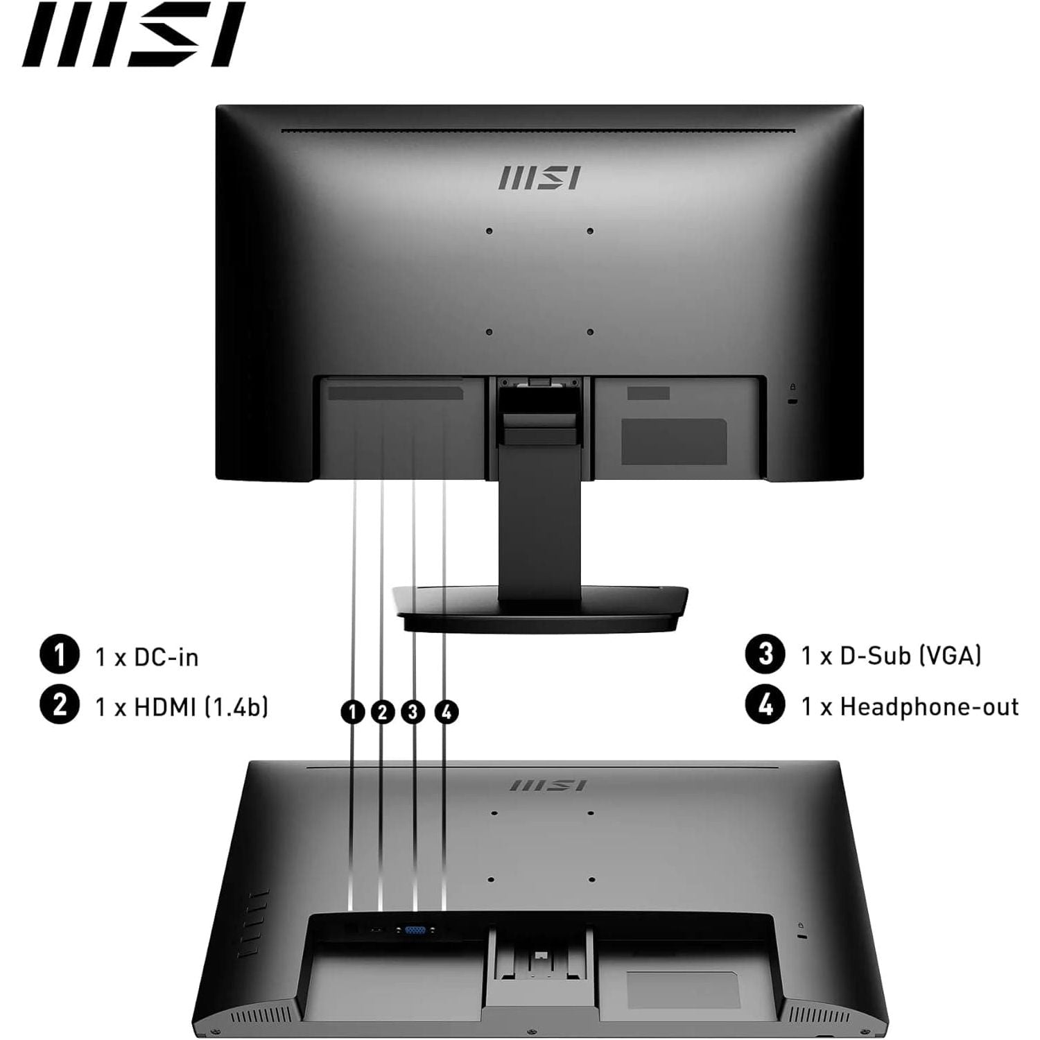 Buy MSI,MSI PRO MP223 22.3" FHD 100Hz Monitor, VA, 4ms, FreeSync, HDMI/VGA, Anti-Glare, TÜV Certified - Gadcet UK | UK | London | Scotland | Wales| Near Me | Cheap | Pay In 3 | Computer Monitors