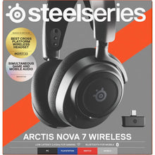 Buy SteelSeries,SteelSeries Arctis Nova 7 - Wireless Multi-System Gaming & Mobile Headset - Black - Gadcet UK | UK | London | Scotland | Wales| Ireland | Near Me | Cheap | Pay In 3 | Headphones & Headsets