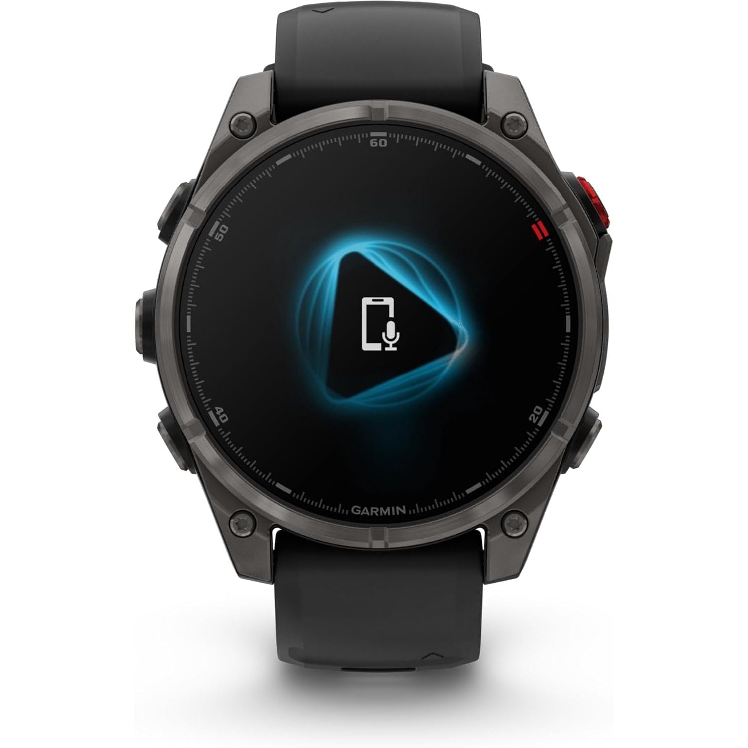 Buy GARMIN,GARMIN fēnix 8 Pro AMOLED Premium Multisport GPS Smartwatch – 47mm, Sapphire Lens, Carbon Gray DLC Titanium (Black/Pebble Gray Band), Built-in Speaker, Up to 27 Days Battery - Gadcet UK | UK | London | Scotland | Wales| Near Me | Cheap | Pay In 3 | Smart Watches