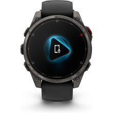 Buy GARMIN,GARMIN fēnix 8 Pro AMOLED Premium Multisport GPS Smartwatch – 47mm, Sapphire Lens, Carbon Gray DLC Titanium (Black/Pebble Gray Band), Built-in Speaker, Up to 27 Days Battery - Gadcet UK | UK | London | Scotland | Wales| Near Me | Cheap | Pay In 3 | Smart Watches