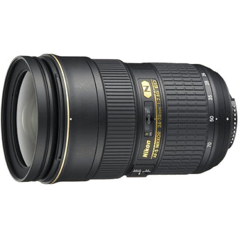 Nikon AF-S NIKKOR 24-70mm f/2.8G ED Lens – Black