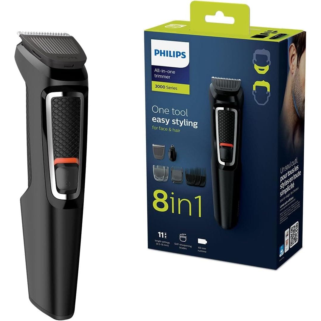 Buy Philips,Philips Multigroom Series 3000 8-in-1 Face and Body Hair Shaver & Trimmer (Model MG3730/13) - Gadcet UK | UK | London | Scotland | Wales| Near Me | Cheap | Pay In 3 | Hair Clipper & Trimmer Accessories