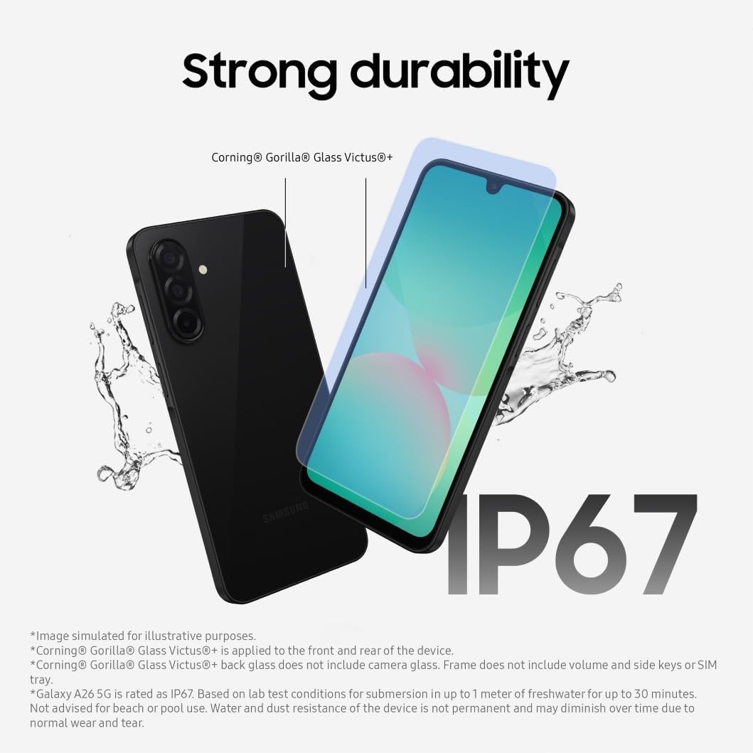Buy Samsung,Samsung Galaxy A26 5G Dual SIM – 256GB, 8GB RAM, White, Unlocked - Gadcet UK | UK | London | Scotland | Wales| Near Me | Cheap | Pay In 3 | Mobile & Smart Phones