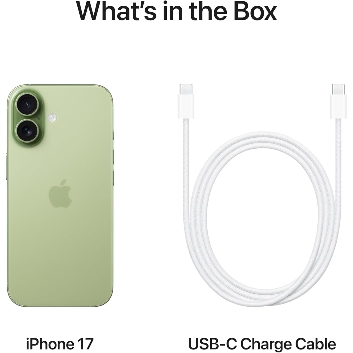 Apple iPhone 17 5G 256GB Sim Free Sage Unlocked Mobile Phone