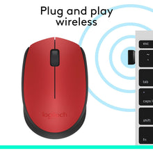 Buy Logitech,Logitech M171 Wireless Mouse – 2.4GHz, USB Mini Receiver, 12-Month Battery, Red - Gadcet UK | UK | London | Scotland | Wales| Near Me | Cheap | Pay In 3 | Keyboard & Mouse