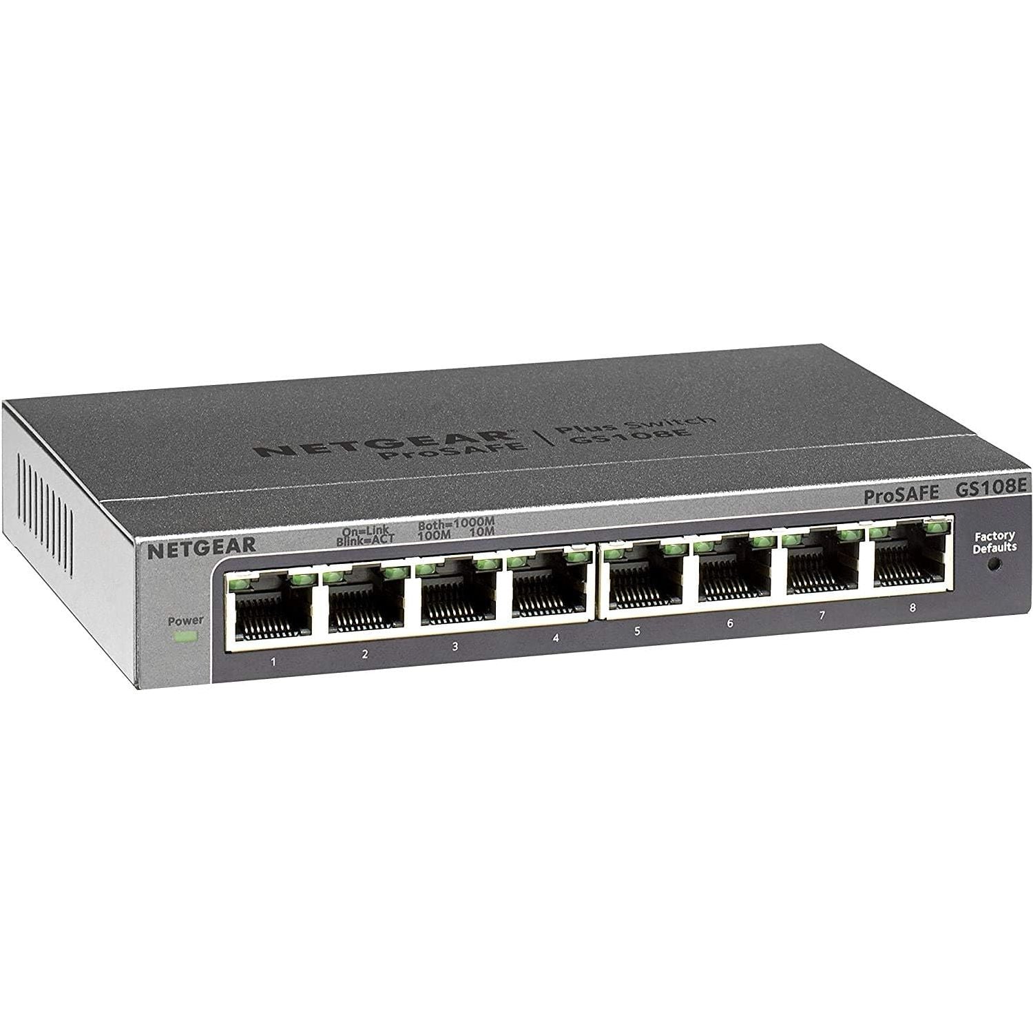 Buy NETGEAR,NETGEAR GS108E 8-Port Gigabit Ethernet Managed Network Switch - Gadcet UK | UK | London | Scotland | Wales| Near Me | Cheap | Pay In 3 | Networking Devices