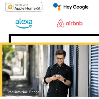 Buy NUKI,Nuki Smart Access Kit 3.0 - Smart Door Lock - Gadcet UK | UK | London | Scotland | Wales| Ireland | Near Me | Cheap | Pay In 3 | Security System Sensors