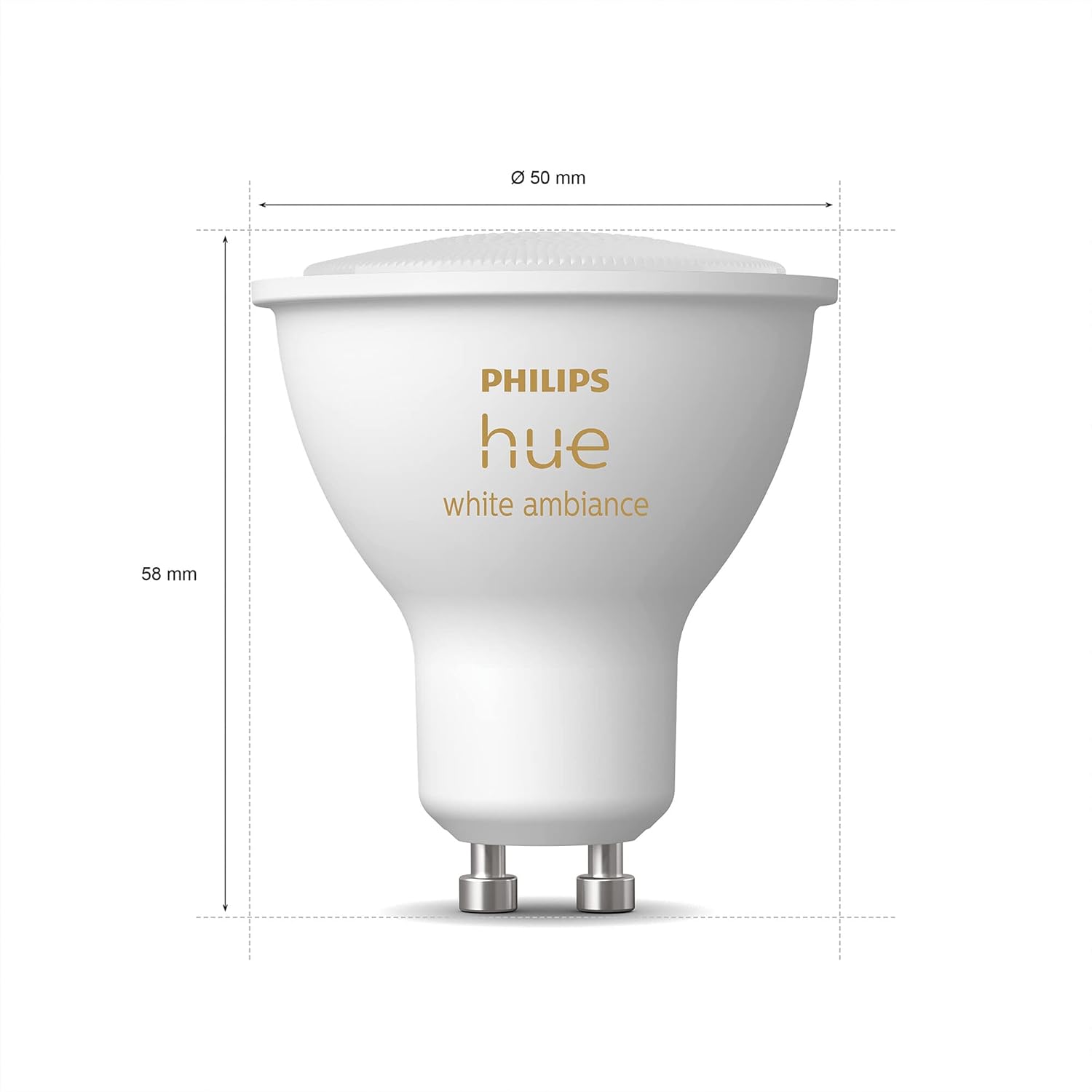 Buy Philips,Philips Hue White Ambiance GU10 Smart Light - Works with Alexa, Google Assistant & Apple HomeKit, for Indoor Lighting - Gadcet UK | UK | London | Scotland | Wales| Near Me | Cheap | Pay In 3 | LED Light Bulbs
