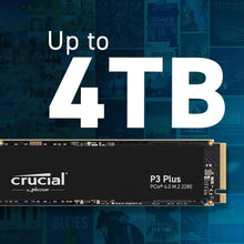 Buy Crucial,Crucial P3 Plus 4TB PCIe 4.0 3D NAND NVMe M.2 SSD - Gadcet.com | UK | London | Scotland | Wales| Ireland | Near Me | Cheap | Pay In 3 | Hard Drives